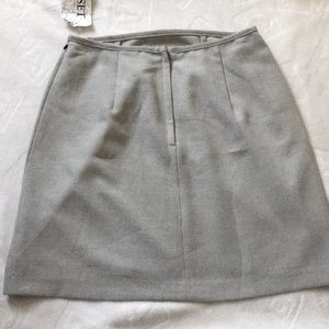 Sage Green Pencil Mini Skirt
